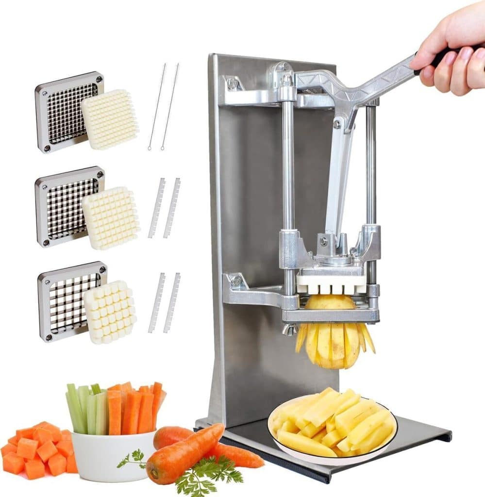Test du coupe-frites Anatole professionnel acier inoxydable