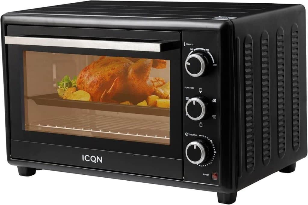 Test du mini four ICQN 50L : performance et polyvalence à l'épreuve